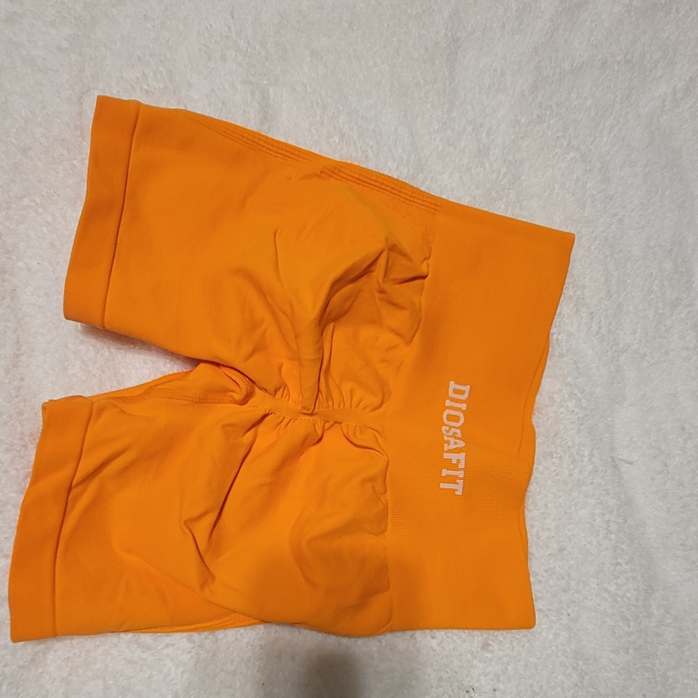 DIOSAFIT Women's Athletic Shorts - Orange